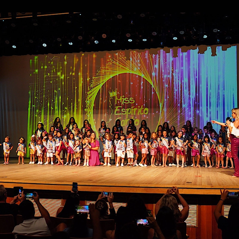 Tá quase na hora! Miss ES Mirim 2024 acontece neste sábado no Sesc Glória