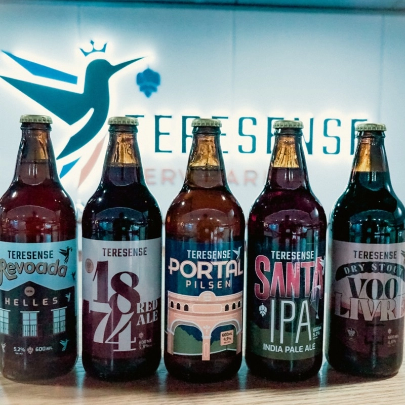 Cervejaria Teresense lança novos rótulos e celebra Santa Teresa através de suas cervejas artesanais