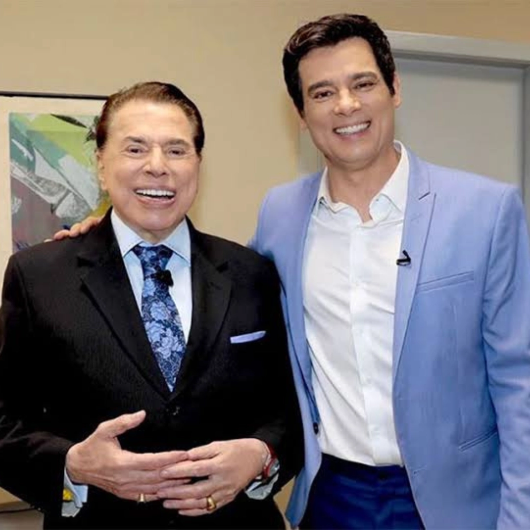 Vídeo: Celso Portiolli mostra vaga de Silvio Santos no SBT com flores; vídeo