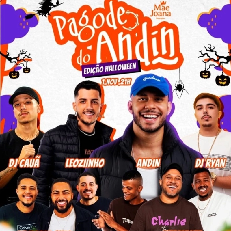 Festa de Halloween com muito pagode e premiação de melhor fantasia na Praia de Camburi