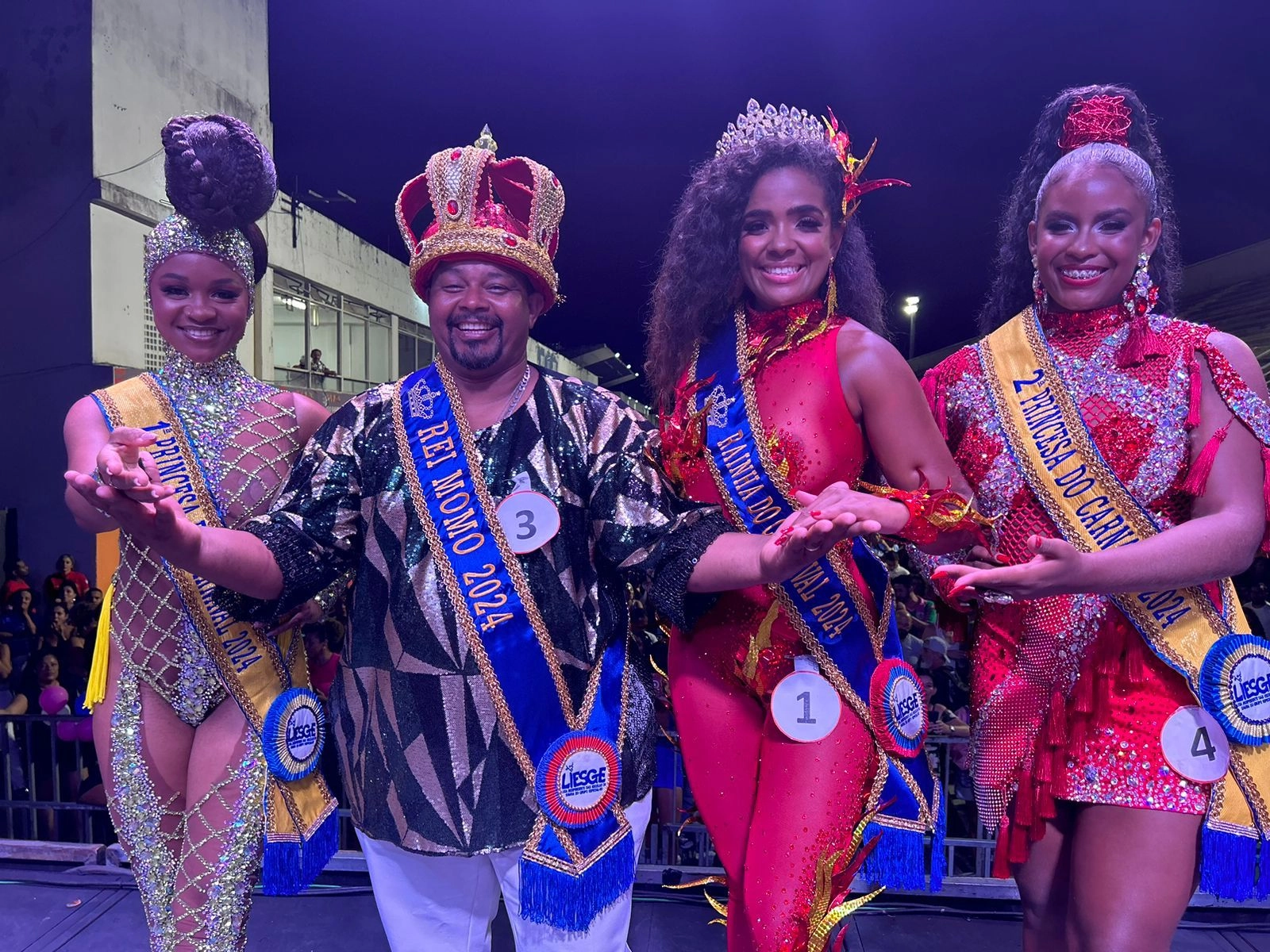 Conheça os integrantes da Família Real do Carnaval de Vitória 2024