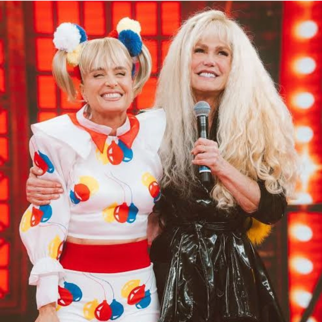 Lip Sync: Xuxa e Angélica fazem momento épico em batalha no Domingão