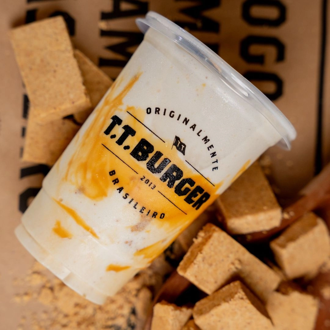 T.T. Burger lança milk shake de paçoca com edição limitada para julho