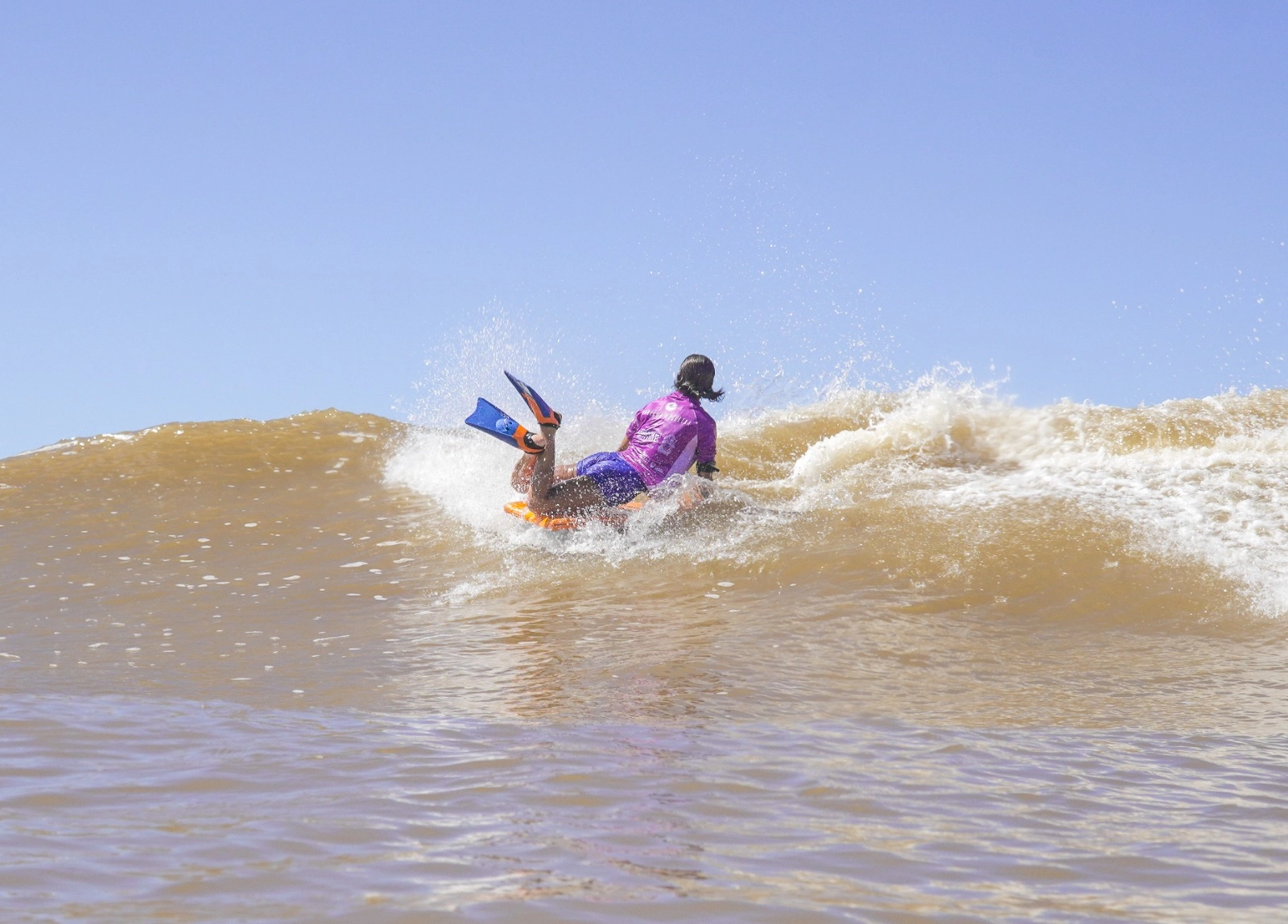 Dani Freitas e Mariana Nogueira, estrelas do bodyboarding mundial nos anos 90, revivem rivalidade no Wahine 2024