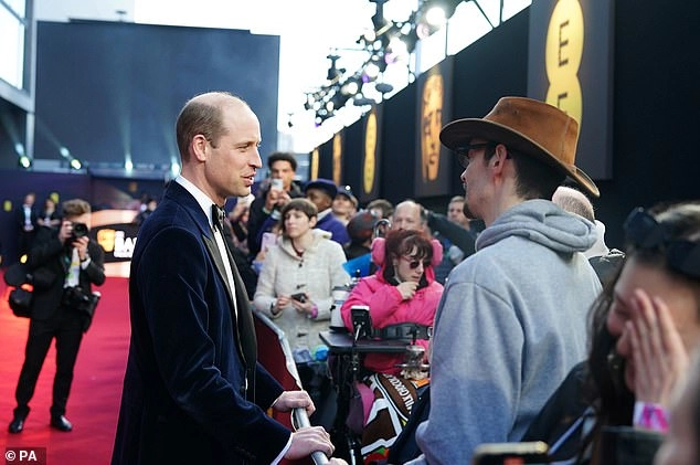 BAFTA 2024: Sem Kate Middleton, príncipe William prestigia evento em Londres