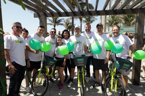 Bikes compartilhadas voltam à Vila Velha e fazem sucesso no primeiro dia