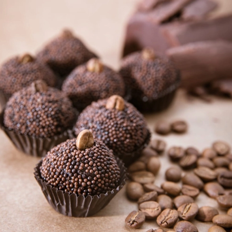 Dia do Brigadeiro: sabores, cores e variedades do docinho são celebrados de graça em loja na Praia do Canto 